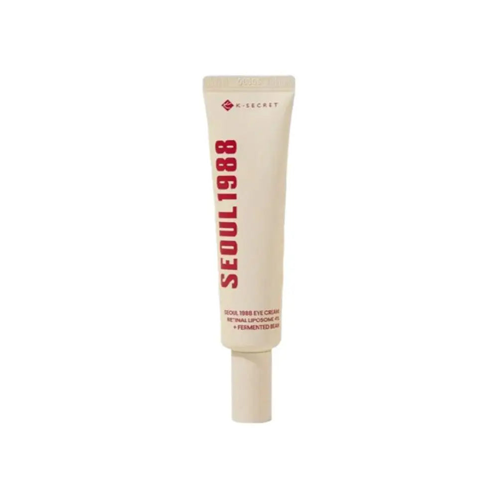 Korean Seoul 1988 Set Retinol Eye Cream Face Serum 2% Black Ginseng Niacinamide Rice VC Improve Closed Comedones Brighten Skin