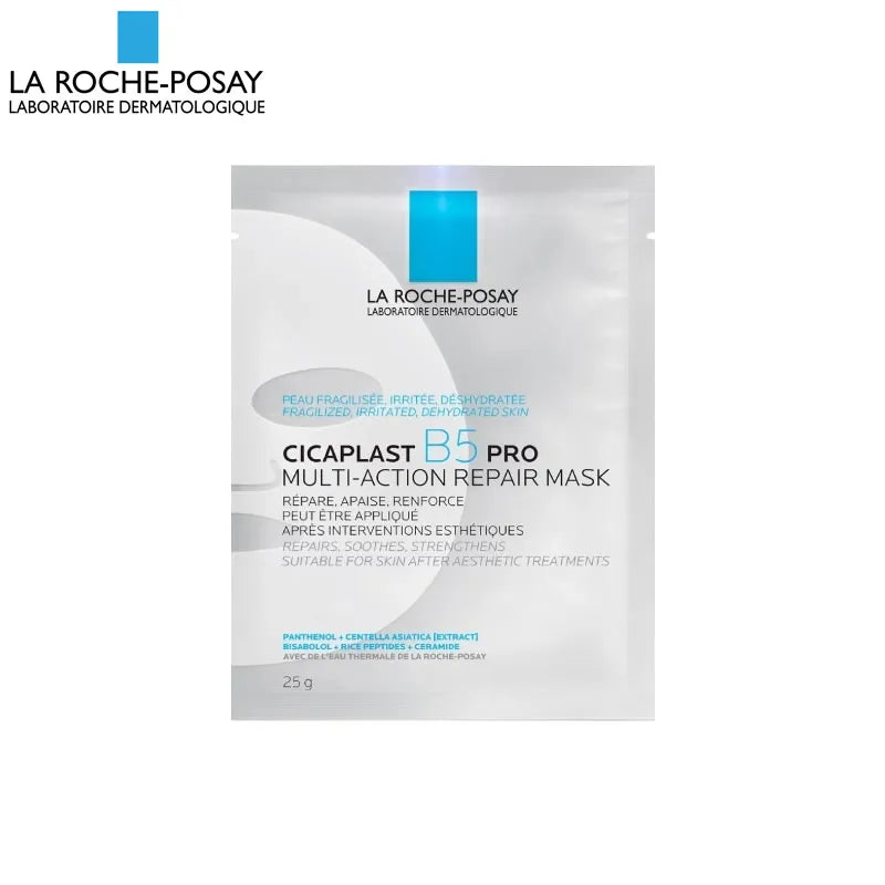 La Roche-Posay Cicaplast B5 Pro Multi-Action Repair Mask Intensive Moisturizing Soothing Redness Relief Skin Barrier Repair For