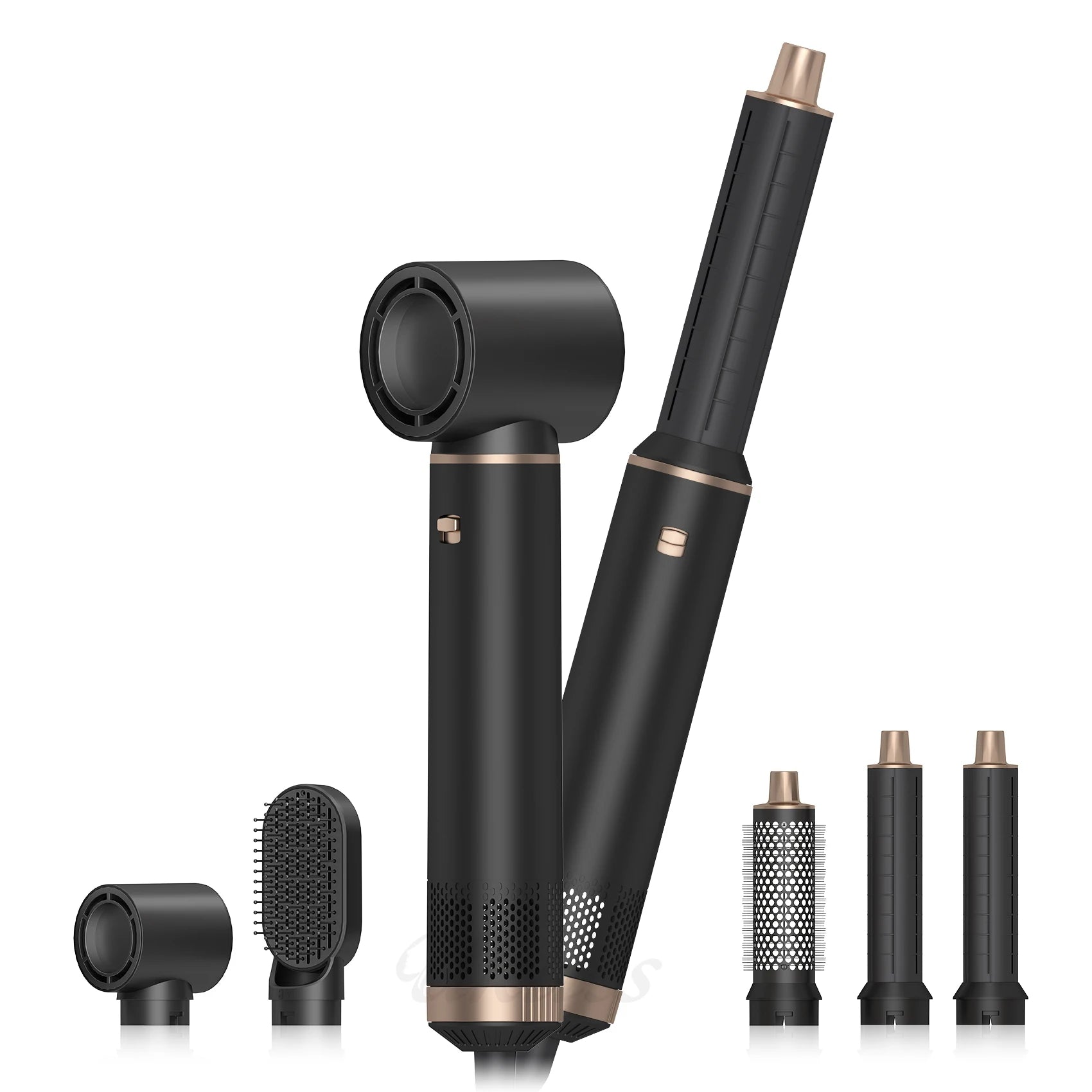 5 in 1 Hair Dryer Hot Comb Set Professional Curling Iron Hair Straightener Styling Tool For Professional Hair Dryer Household