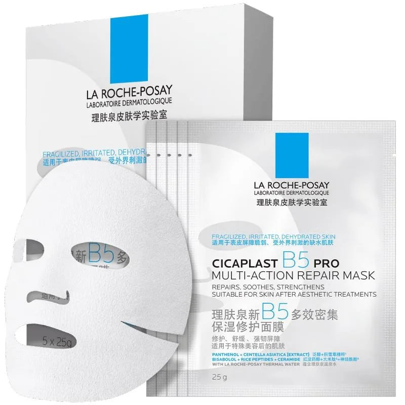 La Roche-Posay Cicaplast B5 Pro Multi-Action Repair Mask Intensive Moisturizing Soothing Redness Relief Skin Barrier Repair For