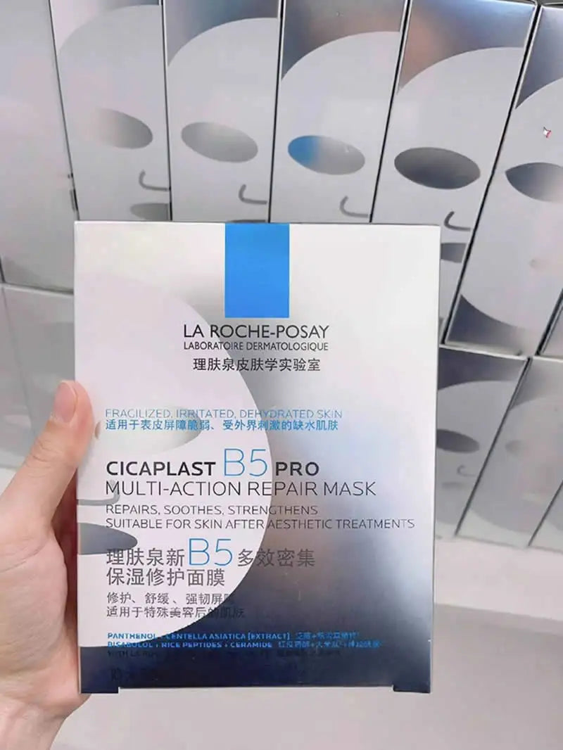 La Roche-Posay Cicaplast B5 Pro Multi-Action Repair Mask Intensive Moisturizing Soothing Redness Relief Skin Barrier Repair For